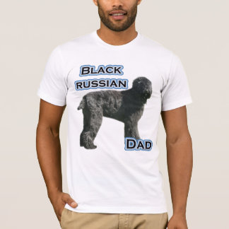 Black Russian Terrier Dad 4 T-Shirt
