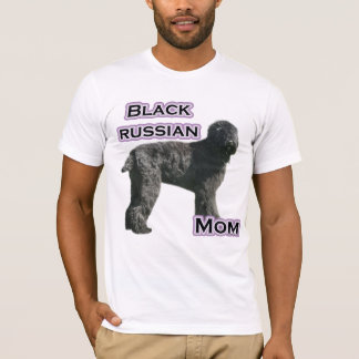 Black Russian Terrier Mum 4 T-Shirt
