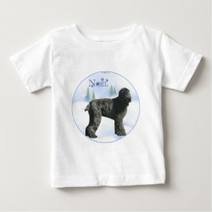 Black Russian Terrier Noel Baby T-Shirt