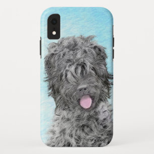 Black Russian Terrier Painting - Cute Original Dog Case-Mate iPhone Case