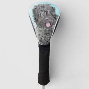 Black Russian Terrier Painting - Cute Original Dog Golf Head Cover