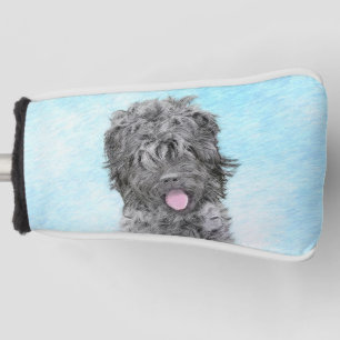 Black Russian Terrier Painting - Cute Original Dog Golf Head Cover