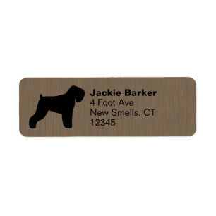 Black Russian Terrier Silhouette