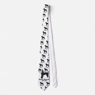 Black Russian Terrier Tie