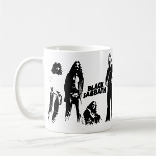Black Sabbath Group Coffee Mug