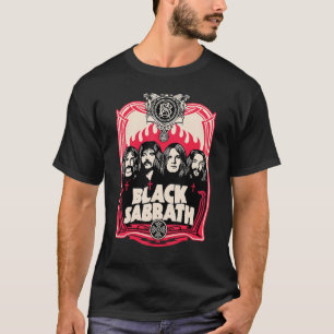 Black Sabbath Group Crest T-Shirt
