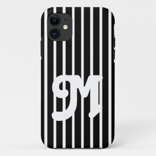 Black Safari Stripe iPhone 11 Case
