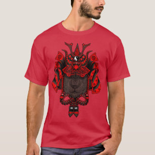 black samurai cat  T-Shirt