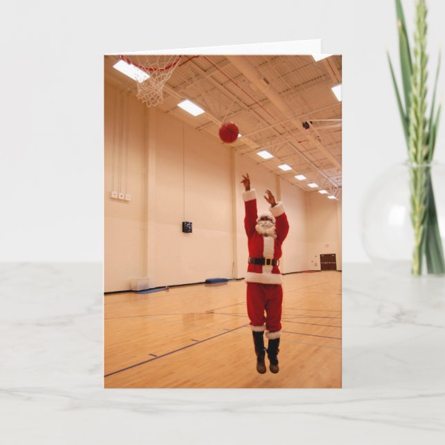 Black Santa Claus Card (Front)