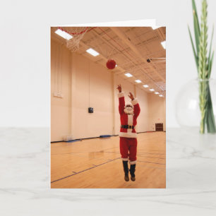 Black Santa Claus Card