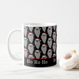 Black Santa Claus Christmas Coffee Mug