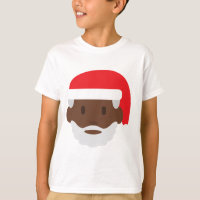 black santa claus emoji