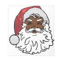 black santa claus