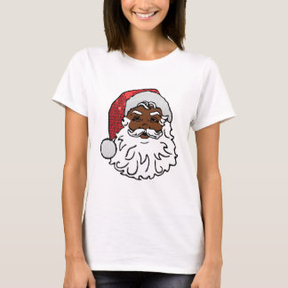 black santa claus T-Shirt