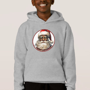 Black Santa Happy Holiday Kwanzaa African American