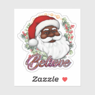 Black Santa Melanin Christmas Men Women Kids Xmas