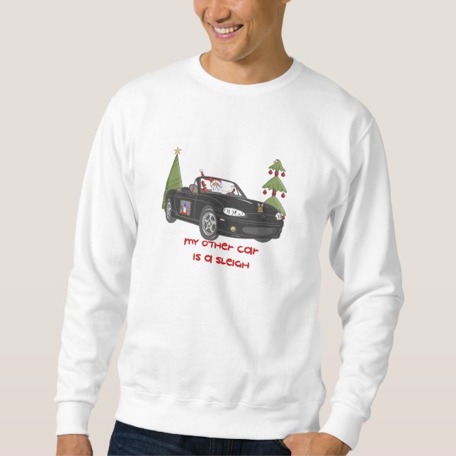 Black Santa Sweatshirt (Front)
