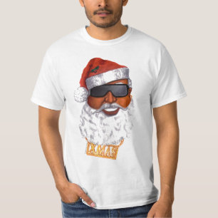 Black Santa T-Shirt