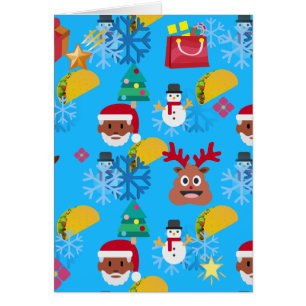 black santa taco christmas