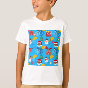 black santa taco christmas T-Shirt