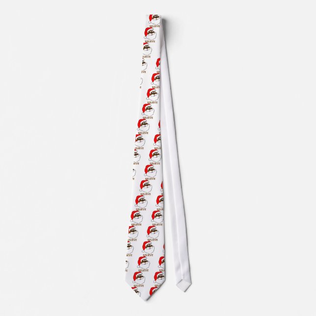 Black Santa Tie (Front)
