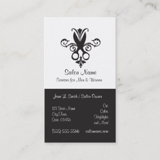 Black Scissors Business Card