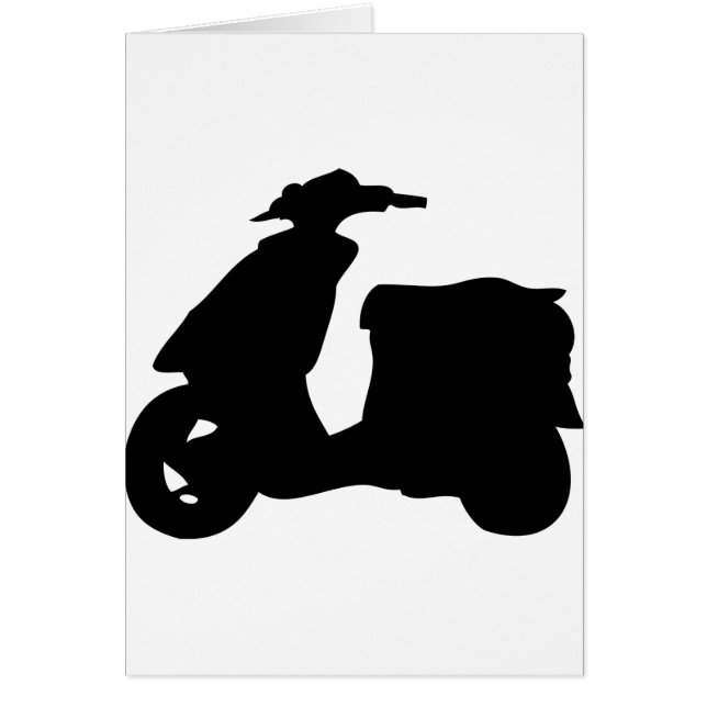 black scooter icon (Front)