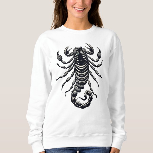 Black Scorpio Sweatshirt (Front)