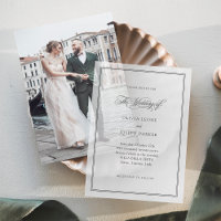 Black Script | Classic Italian Elegance Wedding