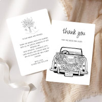 Black Script Handdrawn Simple Wedding Vow Renewal