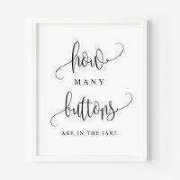 Black Script How Many Buttons Are In The Jar