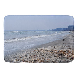 Black Sea Mamaia Beach – Constanta Romania Print Bath Mat