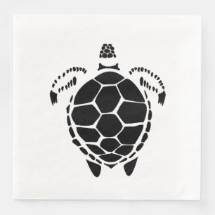 Black Sea Tortoise Shell Napkin