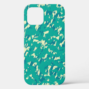 Black Seamless Colour vintage Art. Vivid Repeated iPhone 12 Case