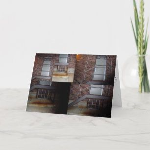 “Black Shadow" Hallowe’en Card