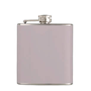 Black Shadows  (solid colour)  Hip Flask