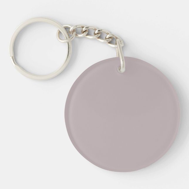 Black Shadows  (solid colour)  Key Ring (Front)