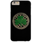 Black Shamrock On Celtic Knots iPhone 6 Case