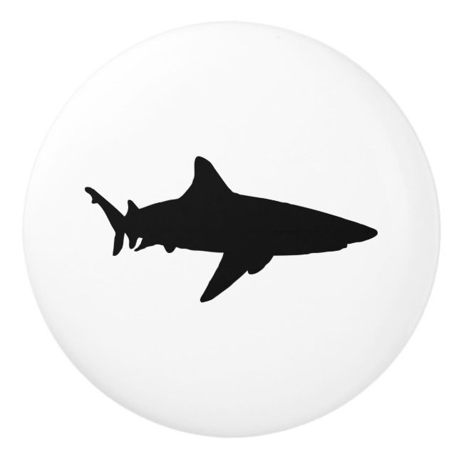 Black Shark Ceramic Knob (Front)