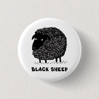 Black Sheep 3 Cm Round Badge