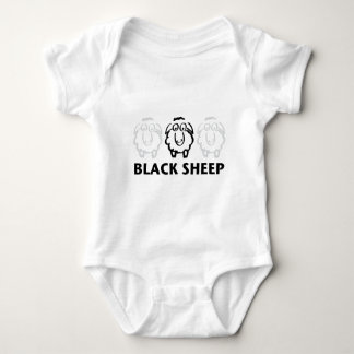 black sheep baby bodysuit