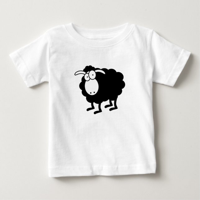 Black sheep baby T-Shirt (Front)