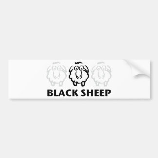 black sheep bumper sticker