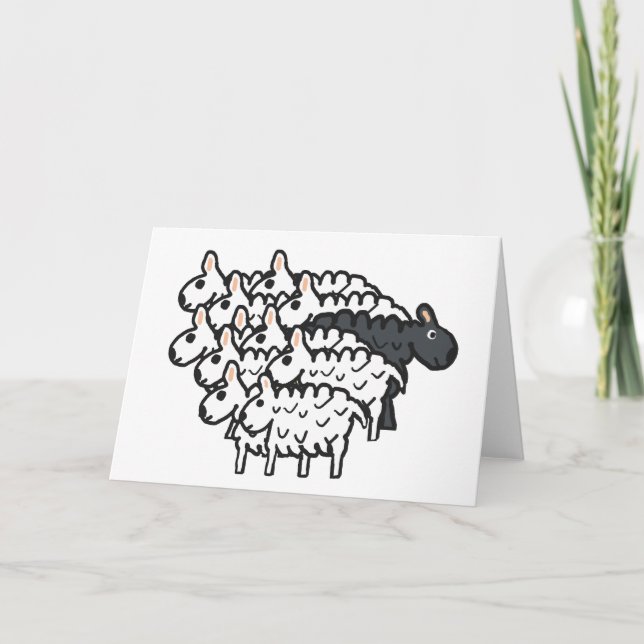 Black Sheep Card (Front)