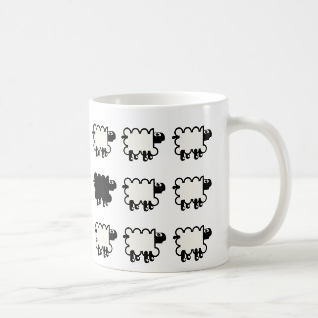 Black Sheep Coffee Mug (Right)