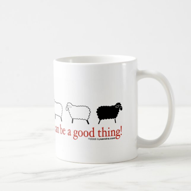 Black Sheep Coffee Mug (Right)