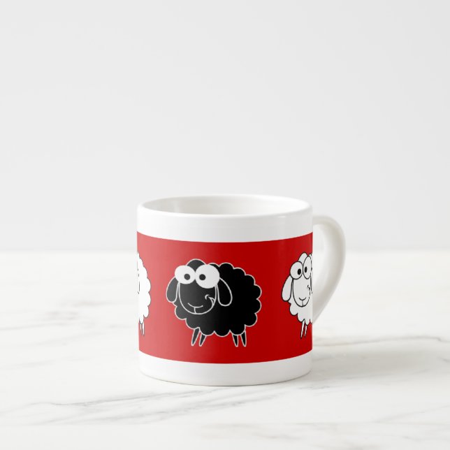 Black Sheep Espresso Cup (Front Right)