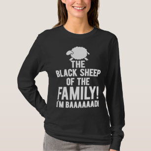 Black Sheep Family I m Baaaaad Toy T-Shirt