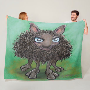 Black Sheep Fleece Blanket