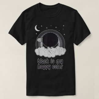 Black Sheep Gothic Funny Design T-Shirt